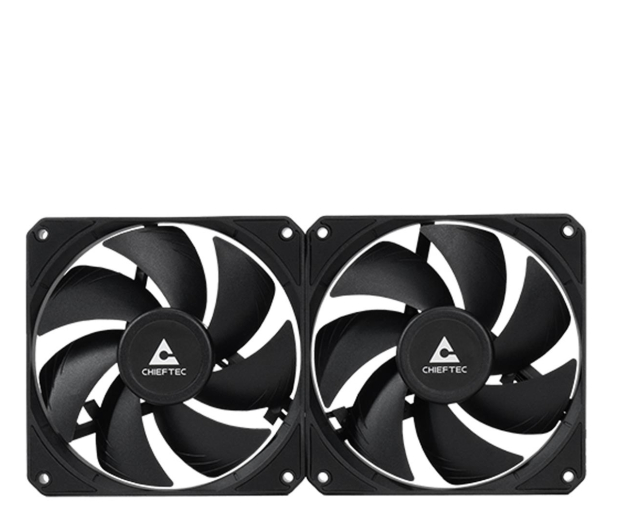 CHIEFTEC Iceberg 240 DARK ARGB 2x120mm - 1298036 - zdjęcie 2